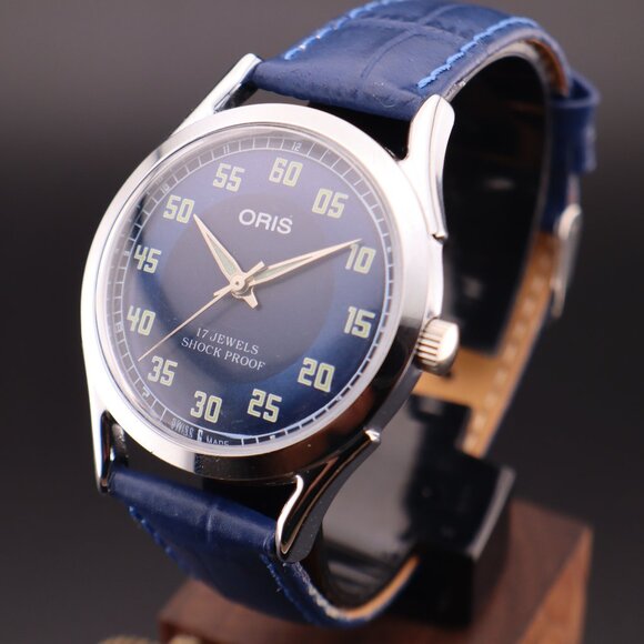 Oris Vintage Swiss 17 Jewels Hand-Wound Mechanical Men's Watch  - FREE SHIPPING - Picture 2 of 12